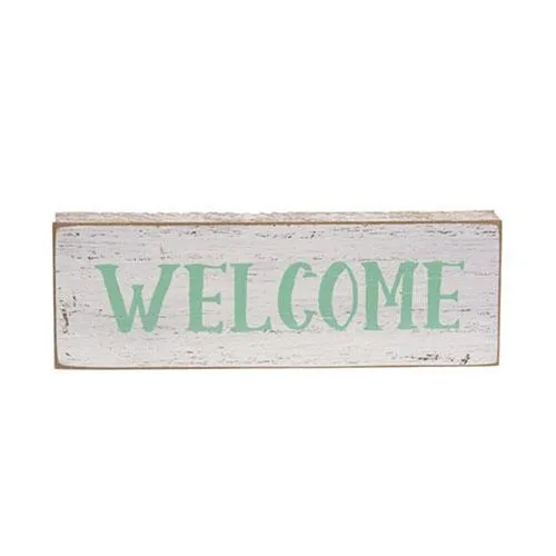 💙 Set of 3 Welcome Spring Blocks with Flower Truck